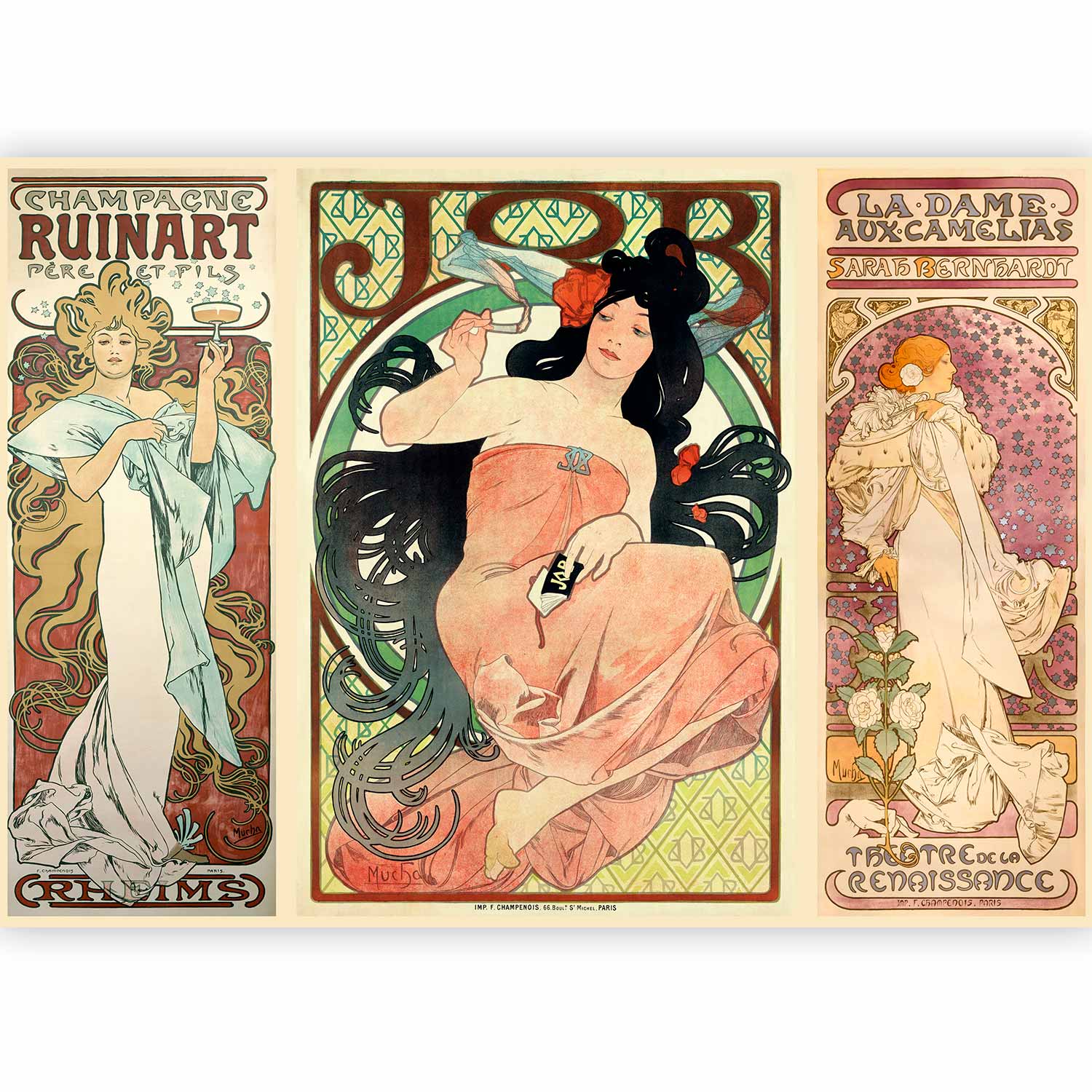 Fotótapéta - Alphonse Mucha. Women's - Image 5