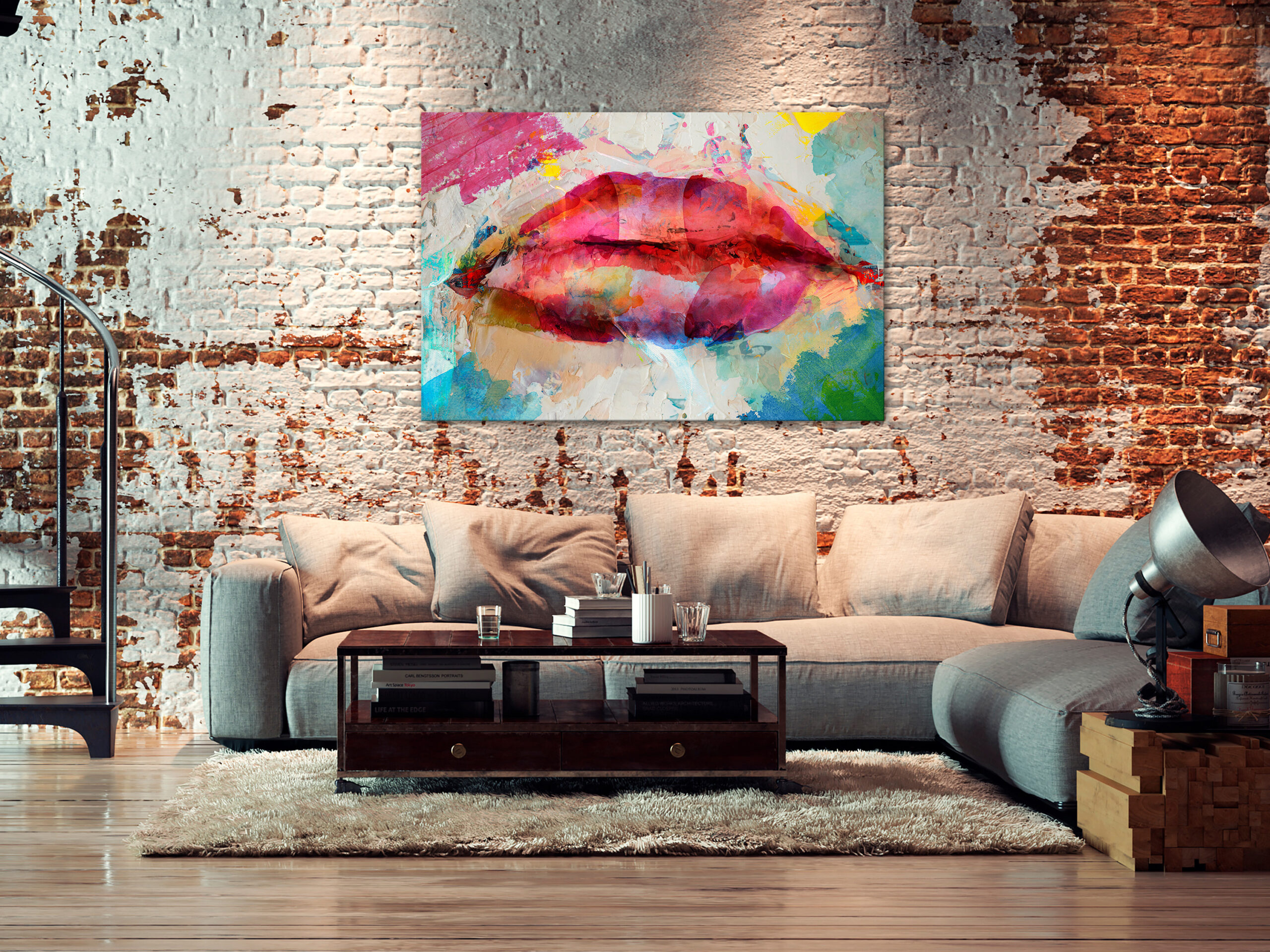 Kép - Artistic Lips (1 Part) Wide - Image 2