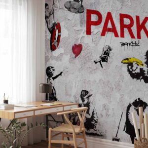 Fotótapéta - [Banksy] Graffiti Diveristy