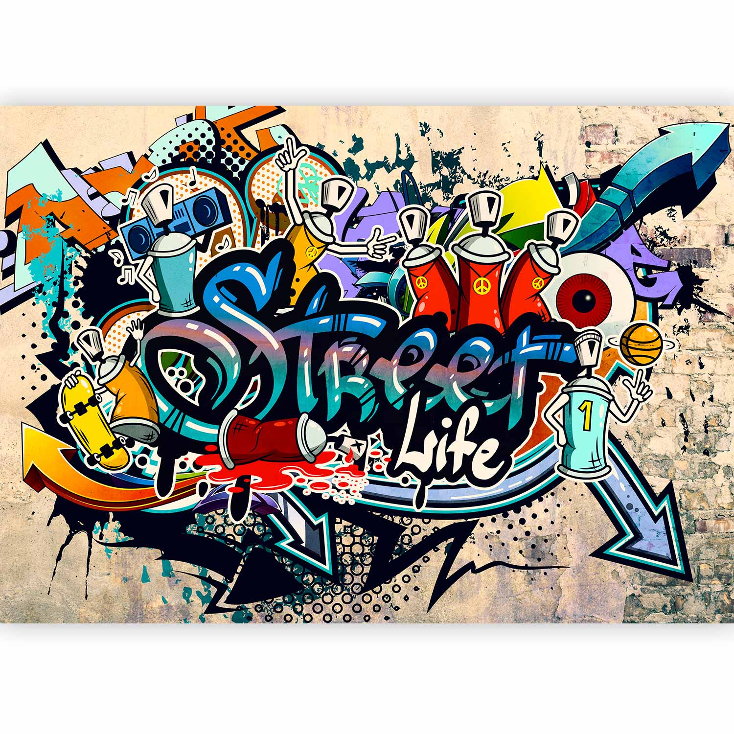 Fotótapéta - Street Life - Image 5