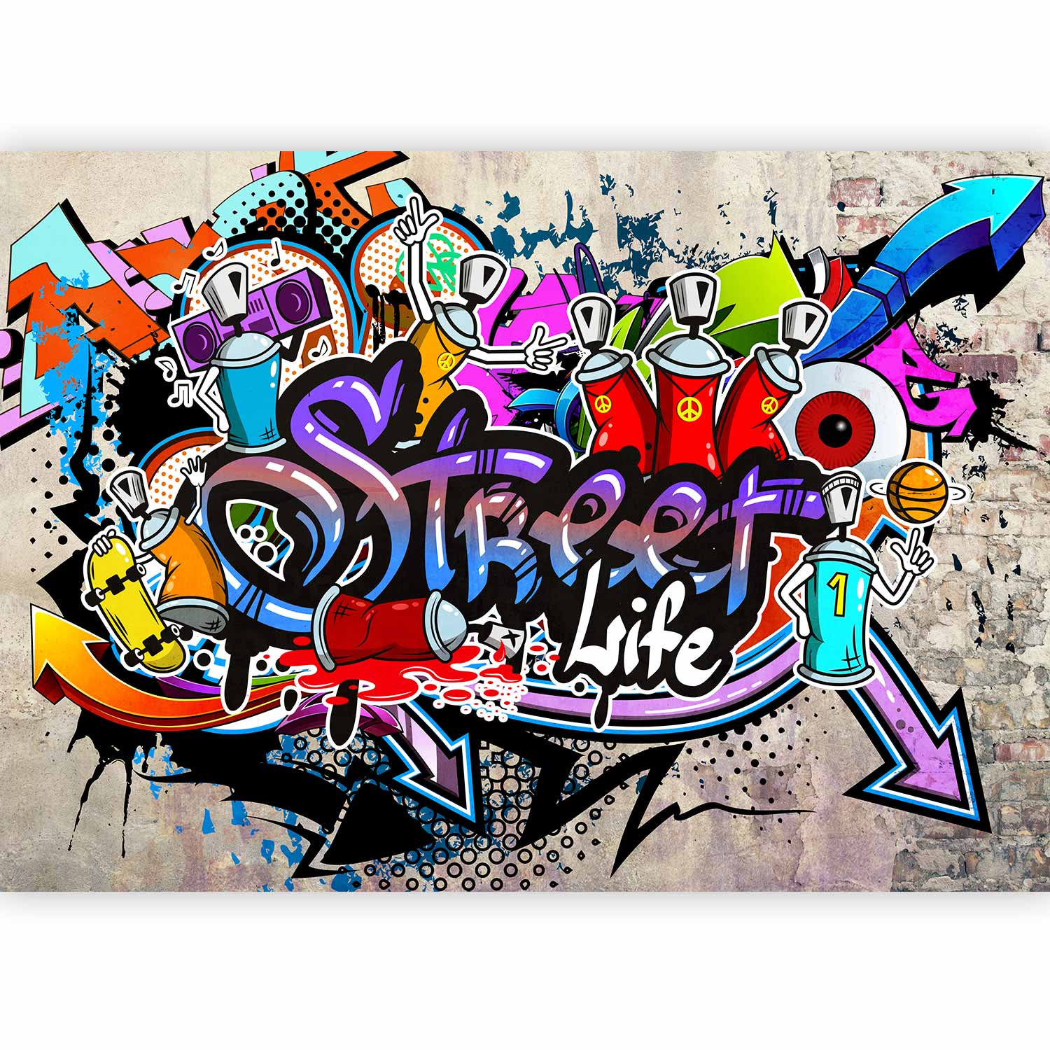 Fotótapéta - Street Game - Image 5