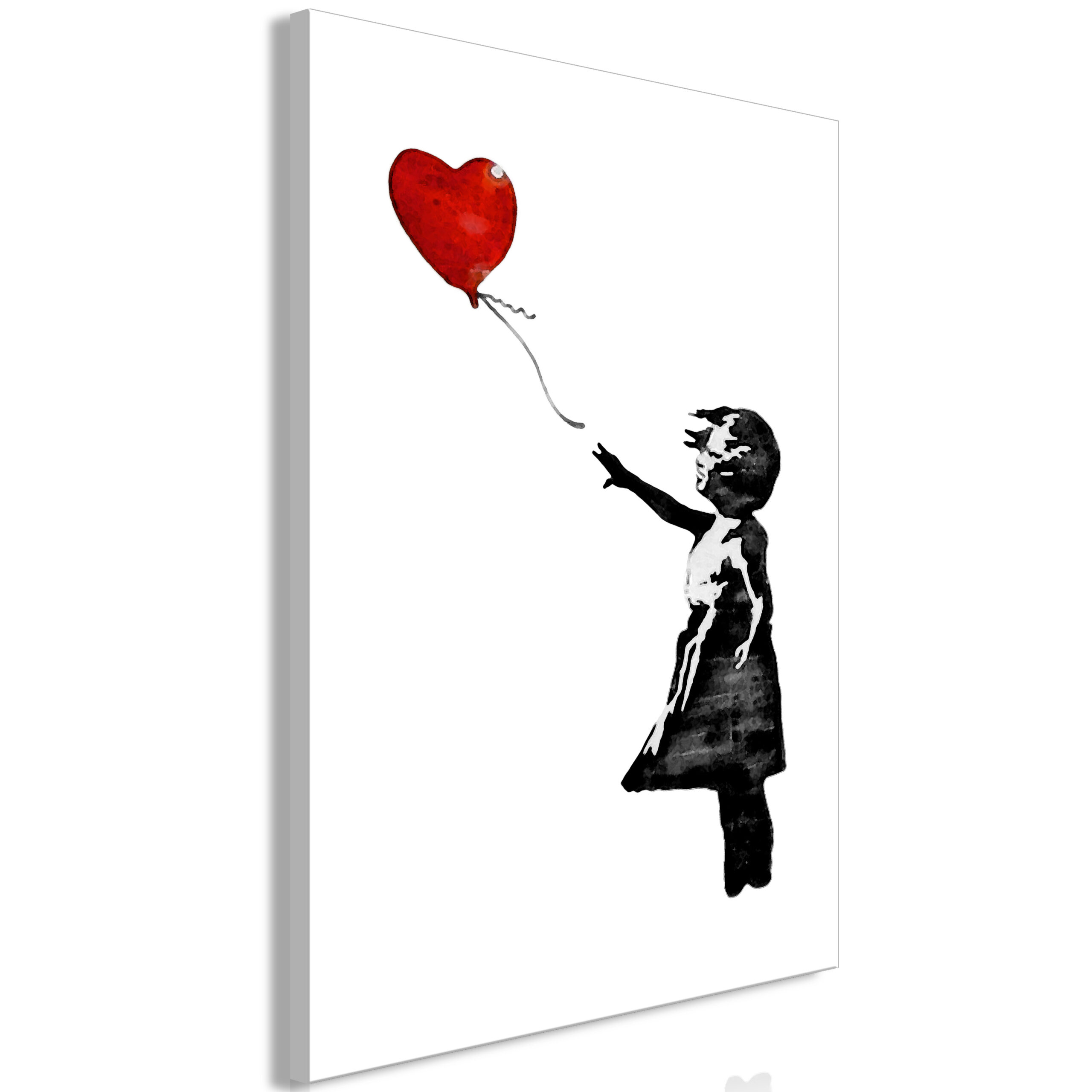 Kép - Banksy: Girl with Balloon (1 Part) Vertical - Image 2