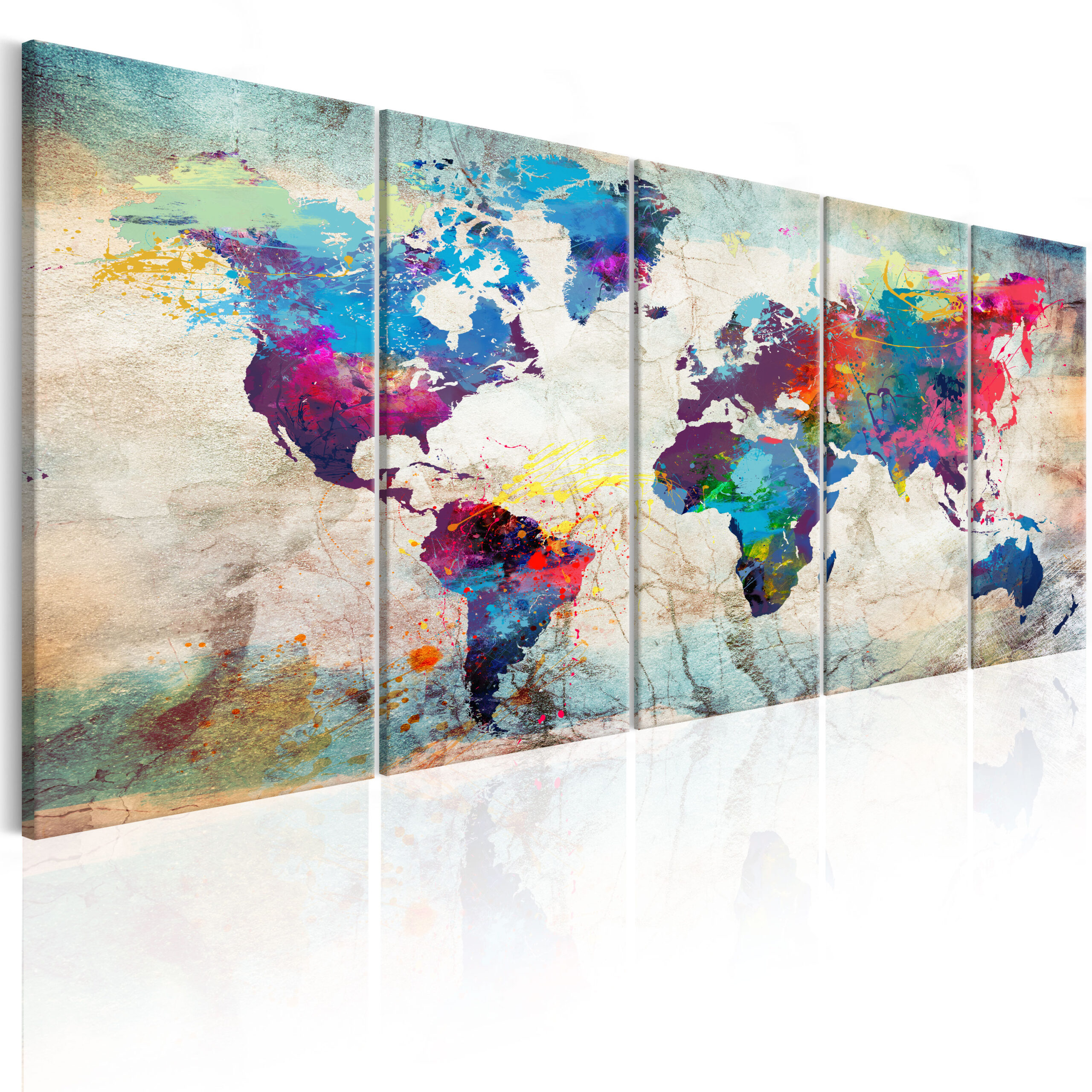 Kép - World Map: Cracked Wall - Image 2