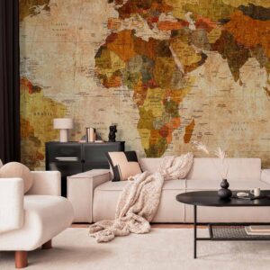 Fotótapéta - Old World Map