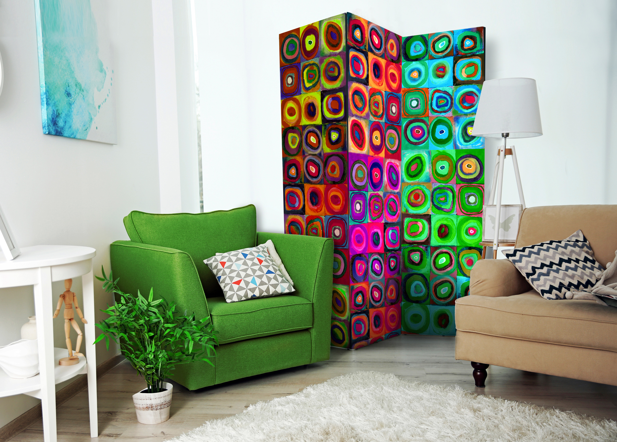 Paraván - Colorful Abstract Art - Image 2