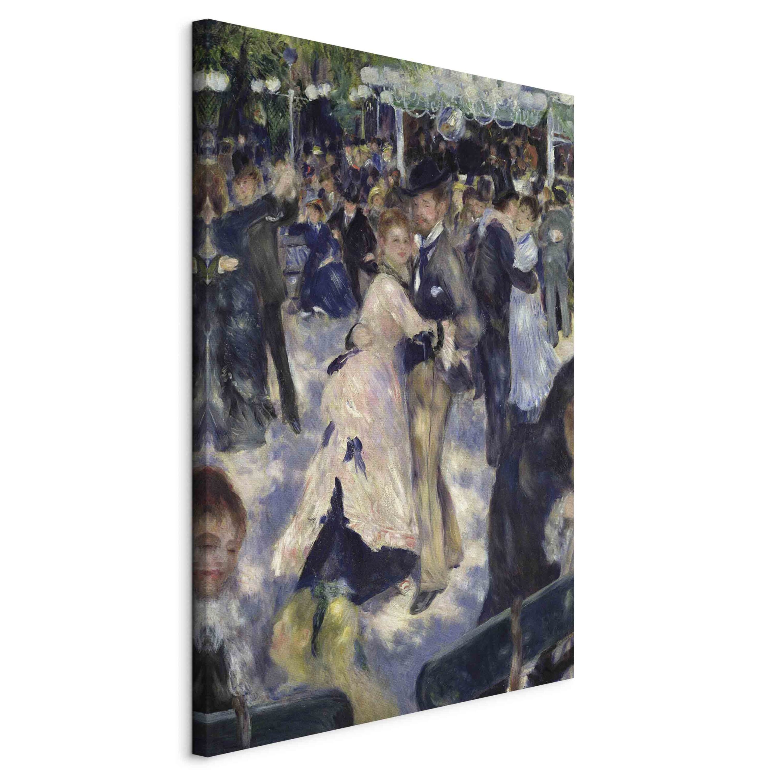 Kép - Le Moulin de la Galette detail of the dancers (Pierre-Auguste Renoir) - Image 2
