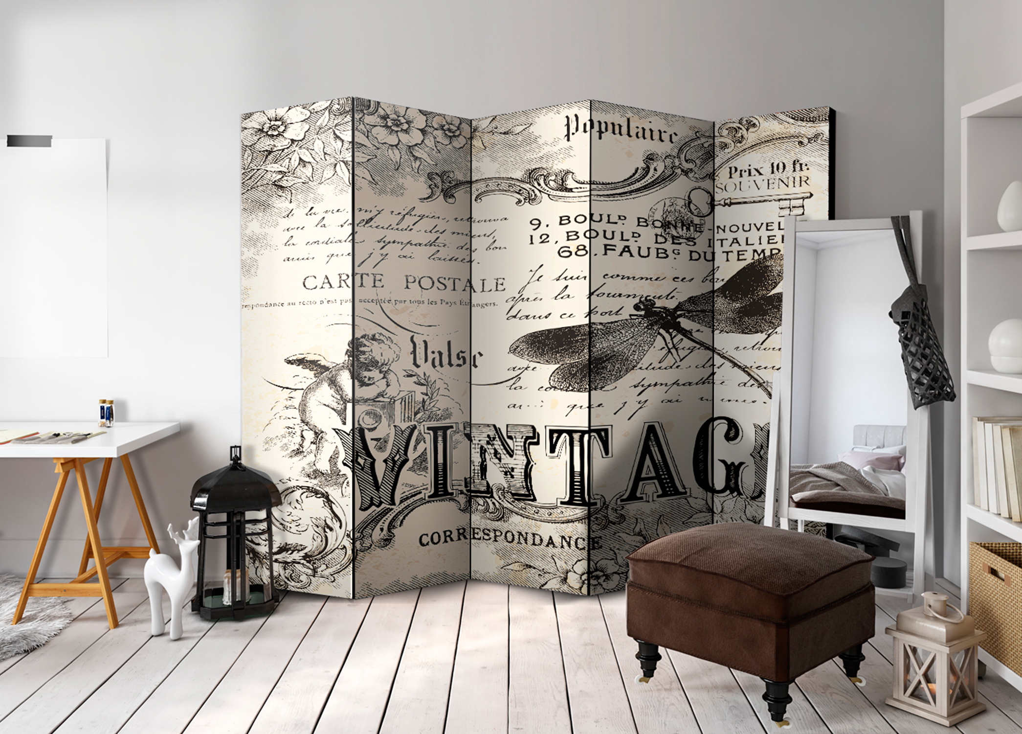 Paraván - Vintage Correspondence II - Image 2