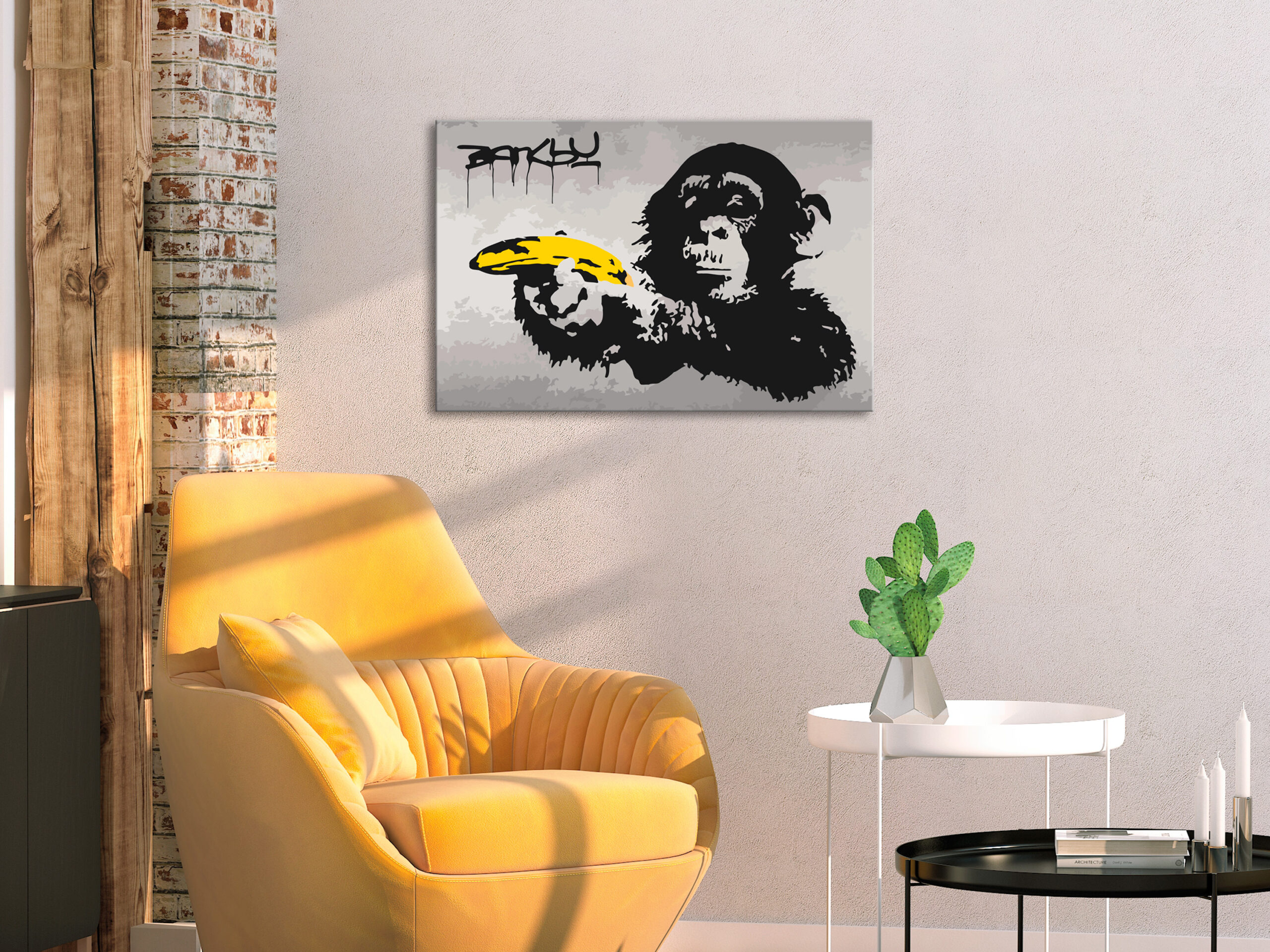 Kifestő - Monkey (Banksy Street Art Graffiti) - Image 2