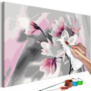 Kifestő - Magnolia (Grey Background)
