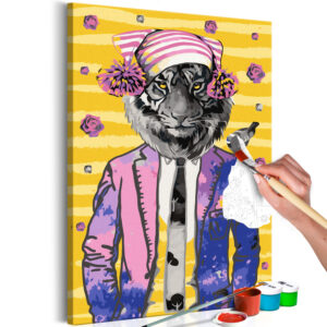 Kifestő - Tiger in Hat