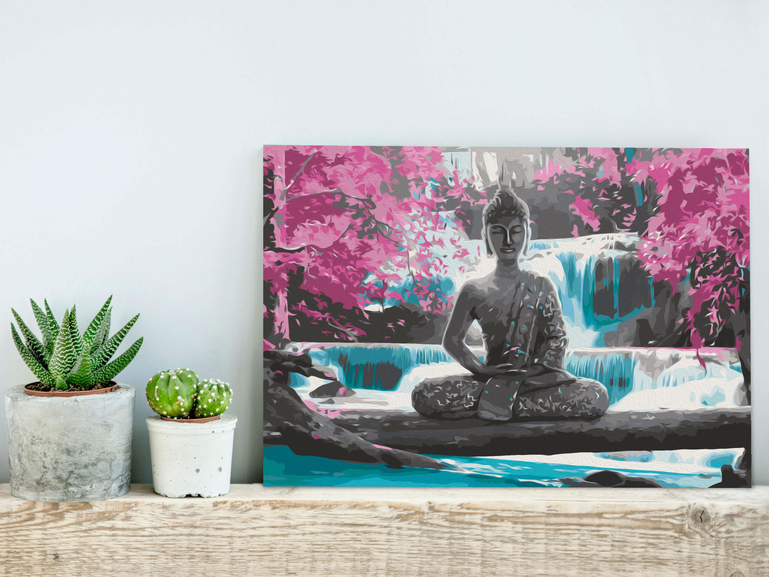 Kifestő - Buddha and Waterfall - Image 2