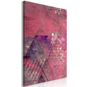 Kép - Crimson Abstraction (1 Part) Vertical