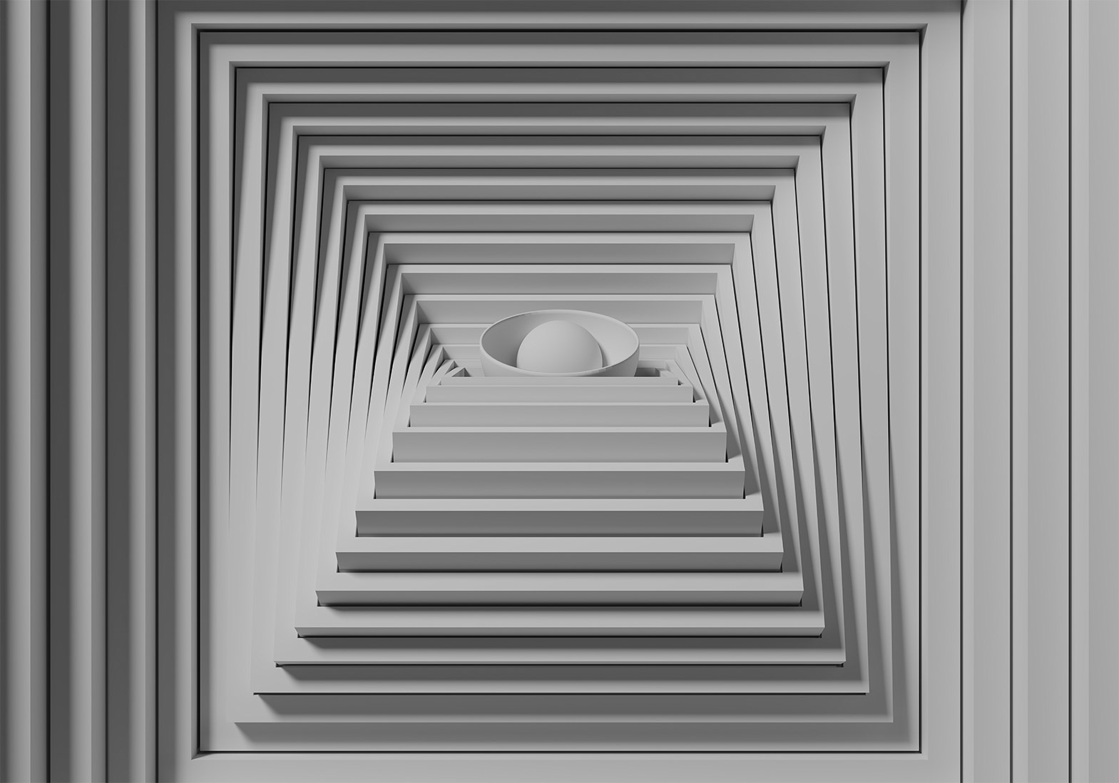 Fotótapéta - Quadrangle Depth - Image 6