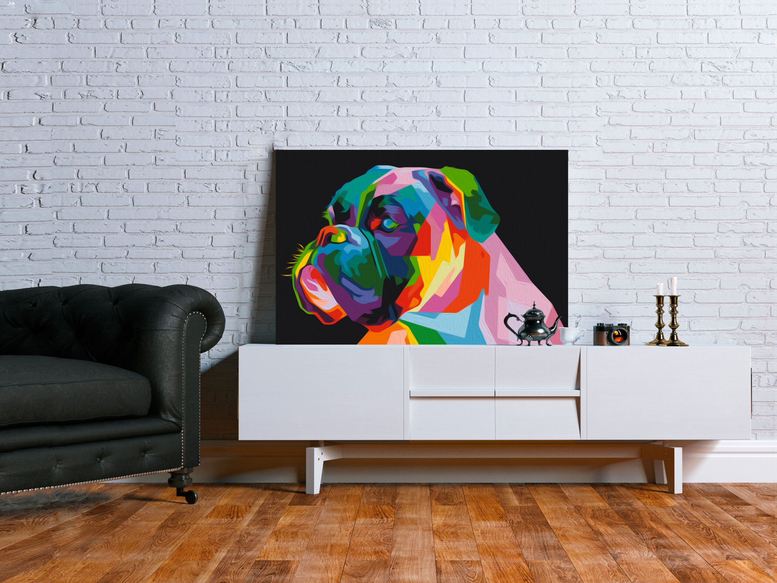 Kifestő - Colourful Boxer - Image 2