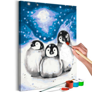 Kifestő - Three Penguins