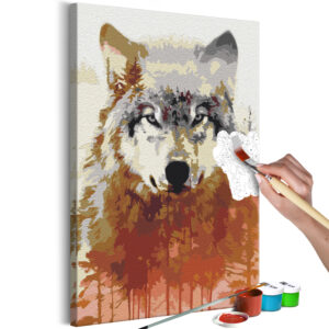 Kifestő - Wolf and Forest
