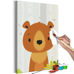 Kifestő - Teddy Bear in the Forest