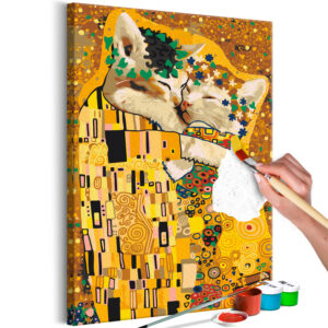 Kifestő - Kissing Cats