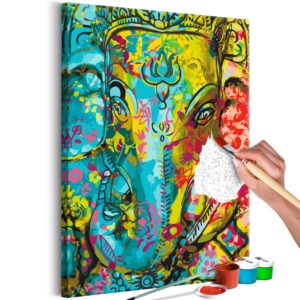 Kifestő - Colourful Ganesha
