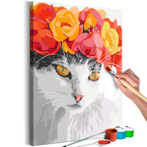 Kifestő - Flowery Cat