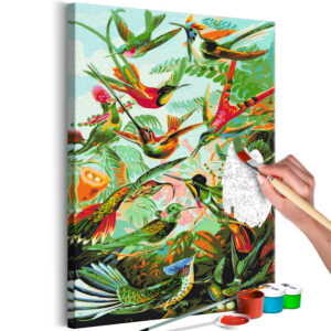 Kifestő - Hummingbird Family