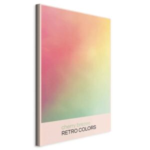 Kép - Cherry Breeze - Pastel Gradient in Delicate Retro Colors