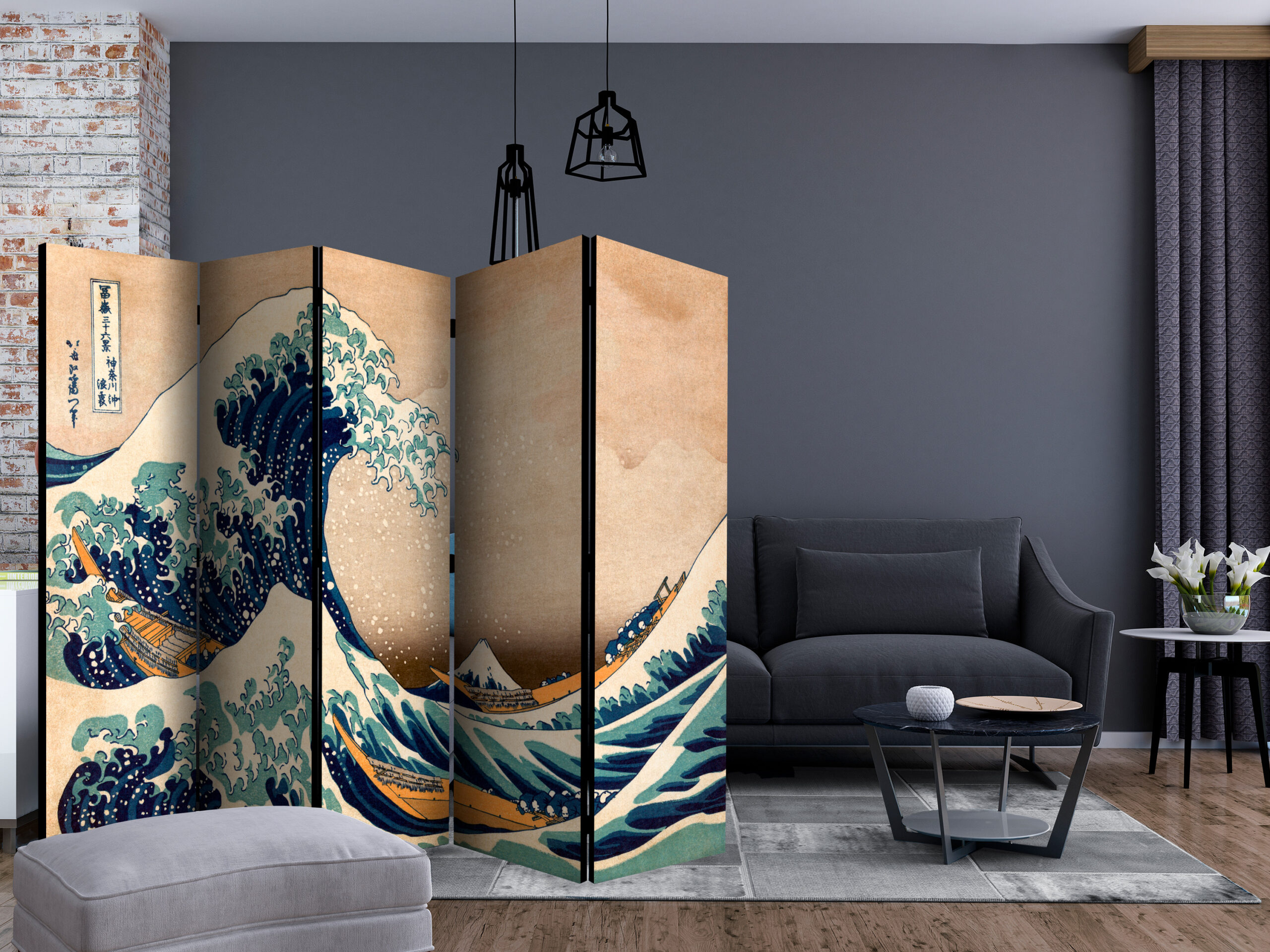 Paraván - Hokusai: The Great Wave off Kanagawa (Reproduction) II - Image 2