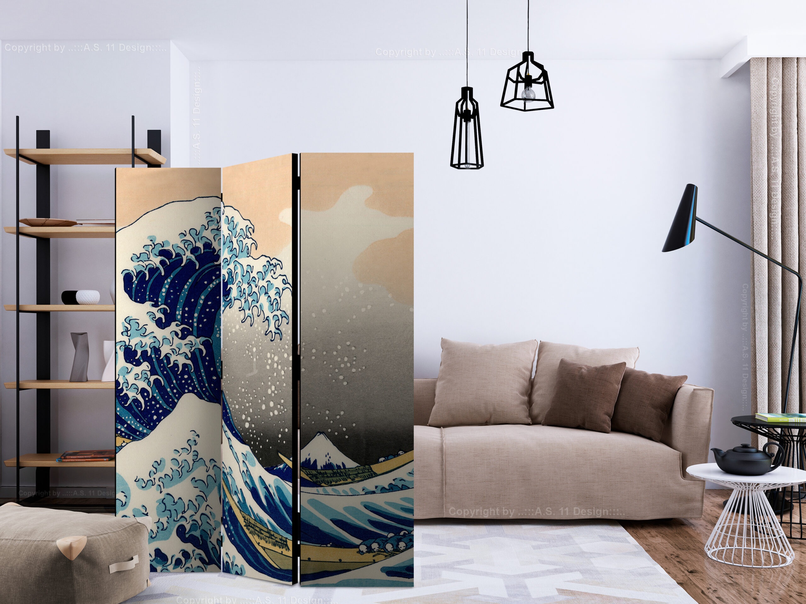 Paraván - The Great Wave off Kanagawa - Image 2