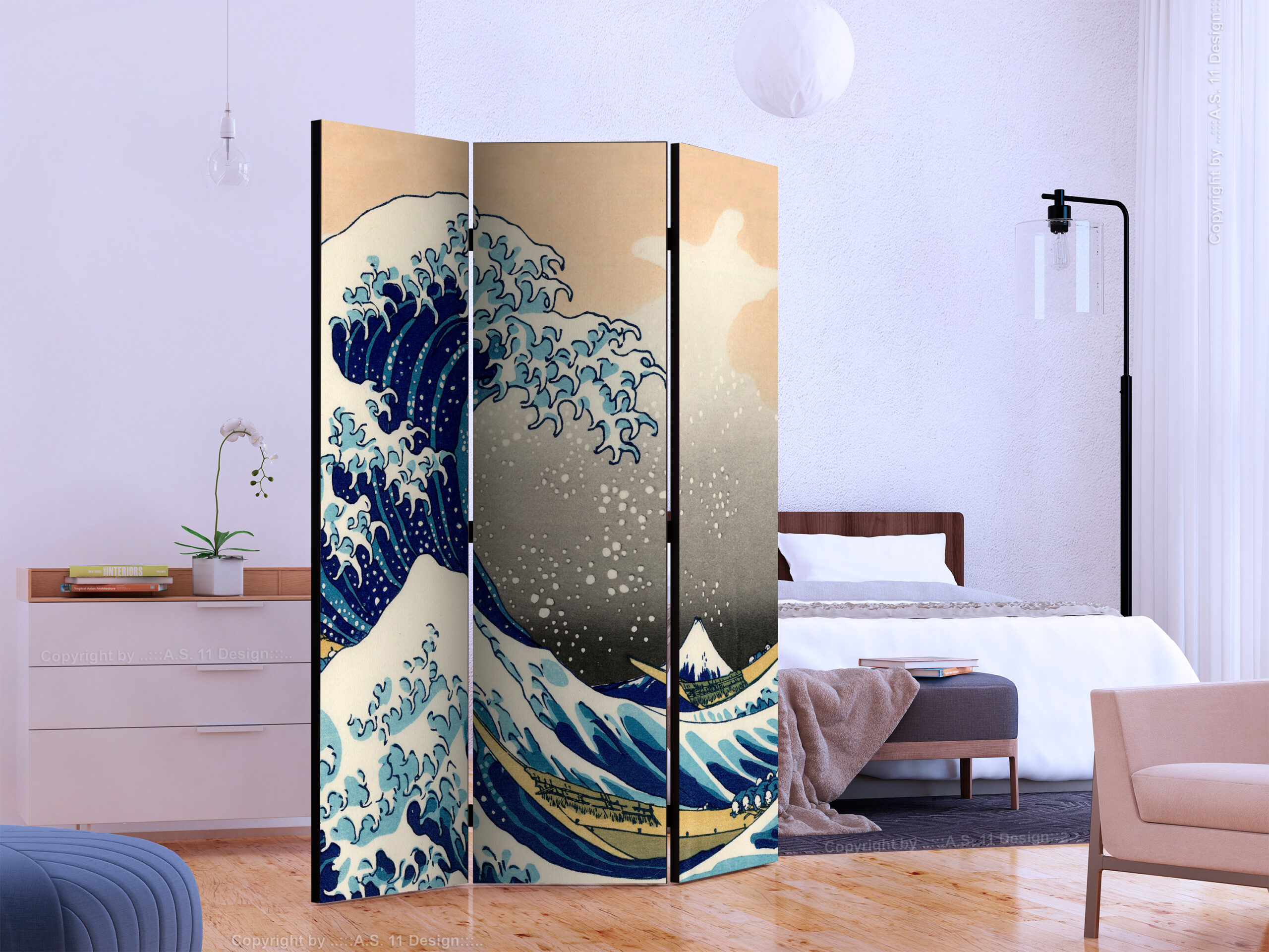 Paraván - The Great Wave off Kanagawa - Image 5